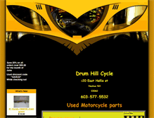 Tablet Screenshot of drumhillcycle.com